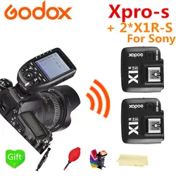 Godox Xpro-S HSS ttl беспроводной флэш-триггер передатчик для sony камеры + 2 * X1R-S для Godox V860II-S TT600S TT685-S SK400II