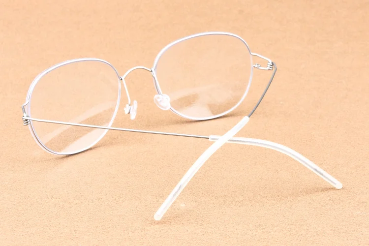 Сверхлегкие титановые очки ручной работы, оправа для мужчин, оптические очки для женщин, мужские очки, ретро овальные очки Oculos de Grau