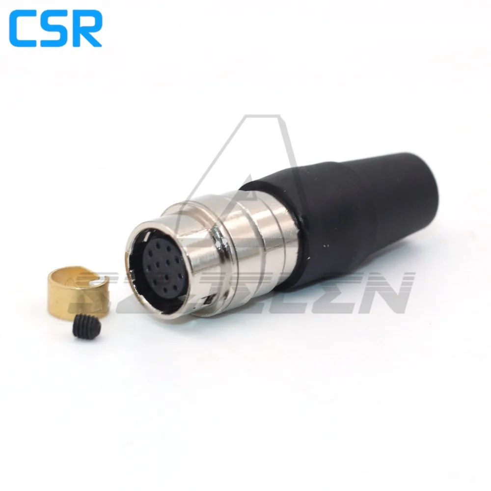 Hirose разъем 12PIN штекер (мама) HR10A-10J-12S электроника B4 2/3 &quotFujinon питания | Обустройство