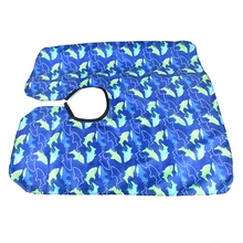 1 шт. милый детский салон парикмахерский Дельфин Парикмахерская детская Парикмахерская Водонепроницаемая мантия для стрижки волос накидка высокое качество