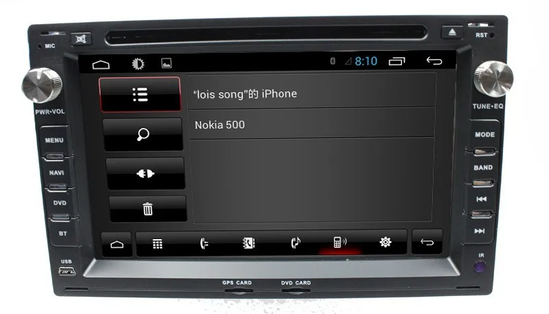 For VW fox crossfox espacefox spacecross with 4core 3G Wifi Radio BT phonebook Ipod list USB