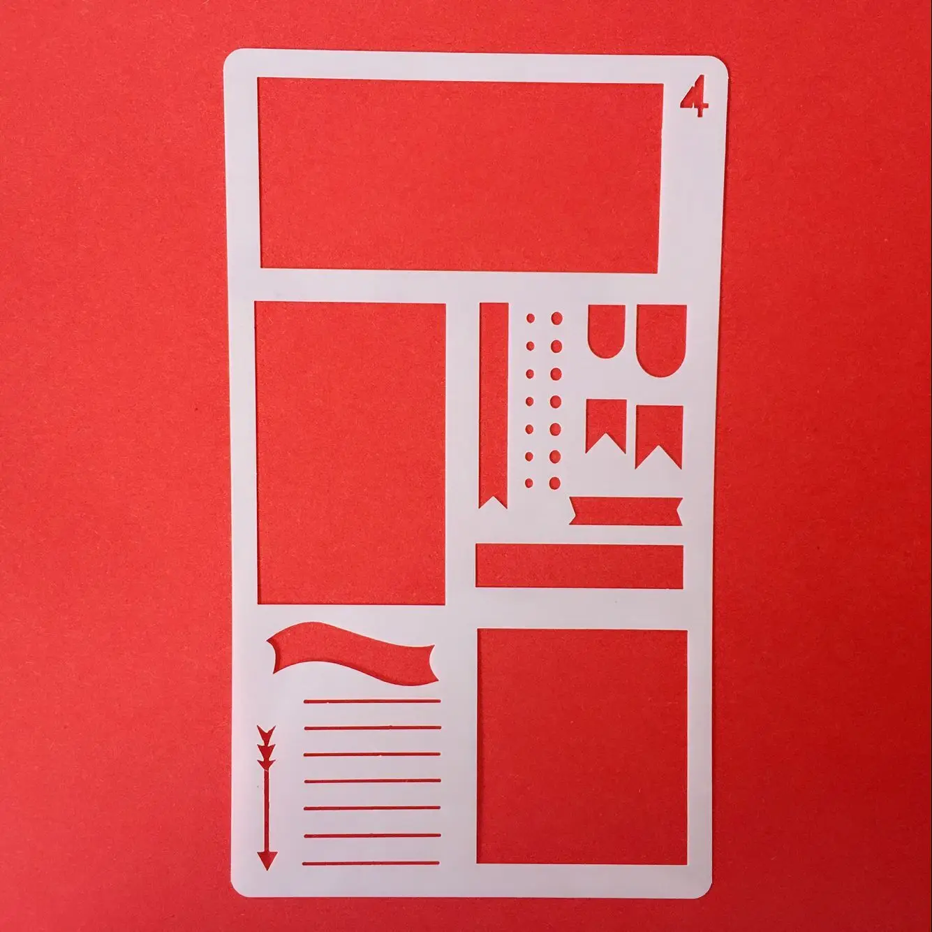 

Painting Template Production Mold Accounting Diy Manual Hollowing Out Metal Corner Scrapbooking