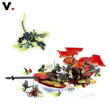 2016 new 1301pcs Lepin 06028 phantom Ninja Misfortune’s Keep BuildingBlocks Minifigures Jay Lloyd Kai Bucko Compatible With Lege