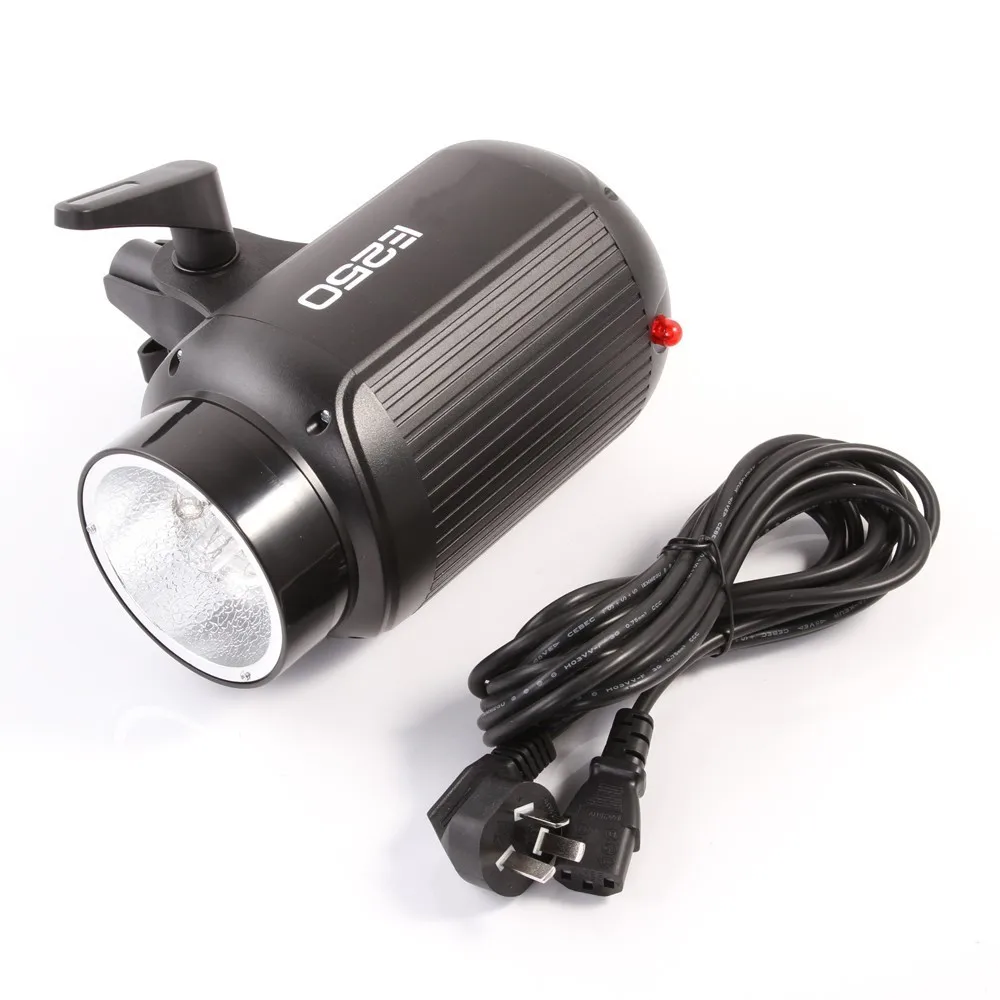 Вспышка Godox E250 Pro студийный стробоскоп светильник 250 Вт 220 В|studio strobe|flash light photolight