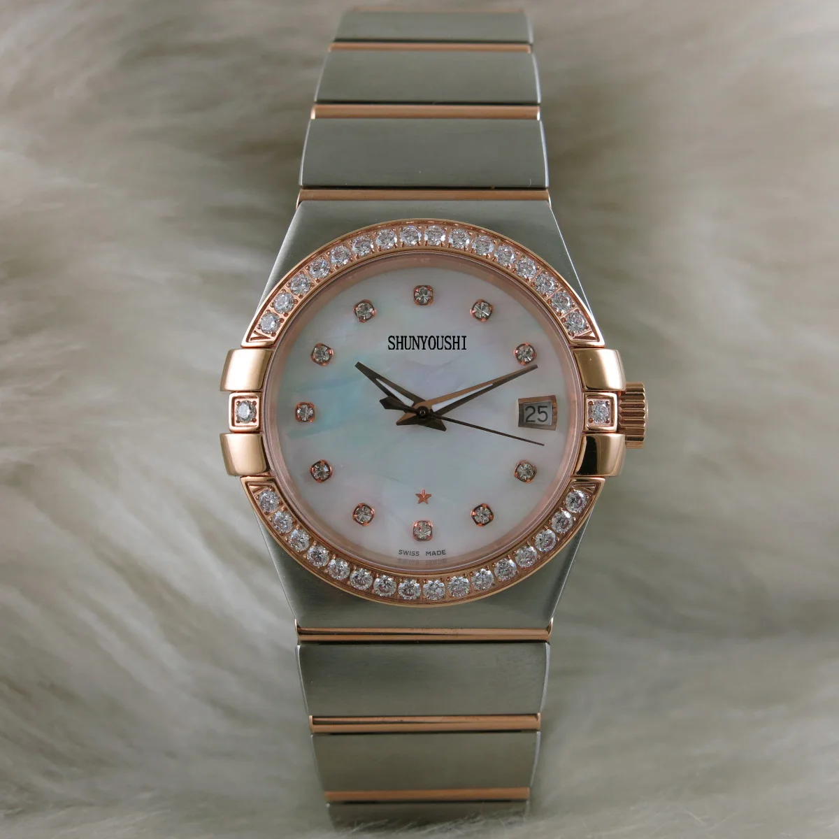 WG06838 женские часы Топ бренд подиум роскошный европейский дизайн кварцевые наручные часы
