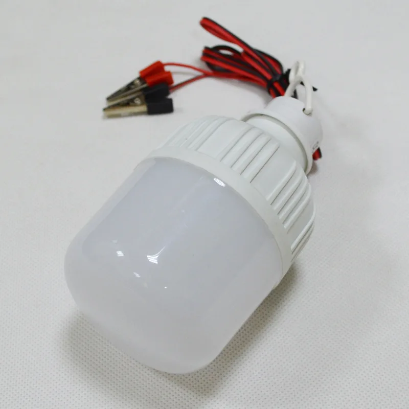 JLAPRIRA Портативный светодиодный лампы E27 6 Вт 9 12 15 36W 12V Открытый Кемпинг Рыбалка