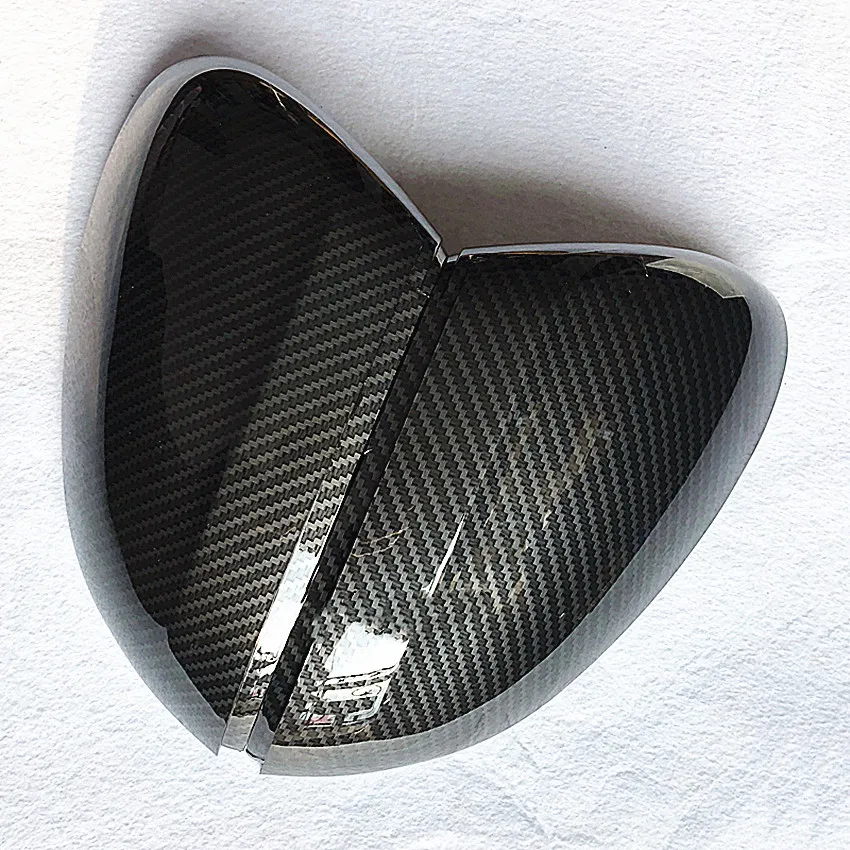 for Volkswagen Passat B8 Variant Arteon Side Mirror Covers Caps(Carbon Look