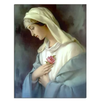 

Our Lady Suzhen 50x65cm Full drill diamond embroidery 3d diamond cross stitch fashion diamond mosaic pictures of rhinestones