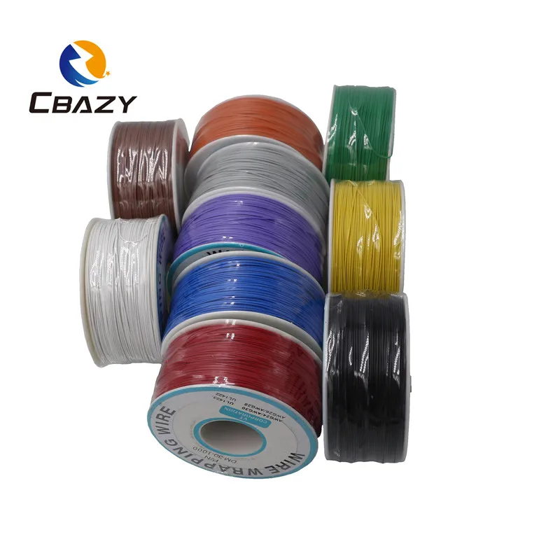 CBAZY electrical Wire Wrapping Wrap 10 Colors Single strand copper
