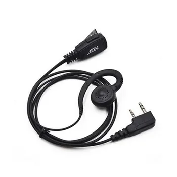 

FBI Surveillance Ear Hook Earpiece Headset Mic PTT For Baofeng Walkie Talkie UV-5R UV-B5 Portable Radio GT-3TP UV-6R DM-5R