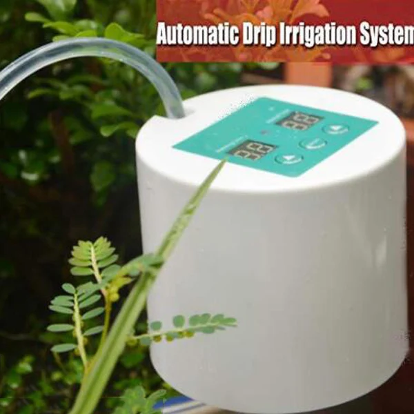 

Auto indoor garden pump Controller Drip Irrigation Potted Plant Timer greenhouse home auto automatic watering System