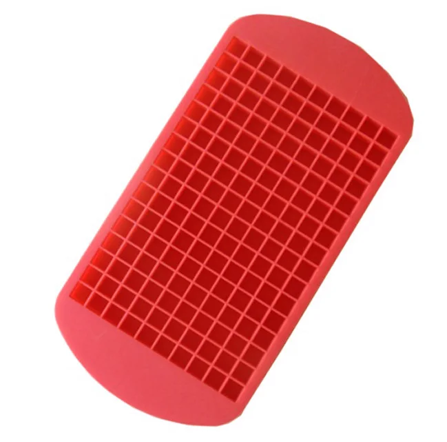 Силиконовый поднос Плесень Инструмент Синий Красный Diy Плесень лоток кубик льда - Цвет: Red