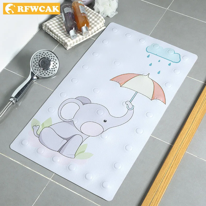 RFWCAK PVC Non-slip Bathroom Mat Baby Safety Shower Bath Bead Massage Pad Suction Bath Shower Bathtub Carpet Bath Accessories RFWCAK PVC Non-slip Bathroom Mat Baby Safety Shower Bath Bead Massage Pad Suction Bath Shower Bathtub Carpet Bath Accessories