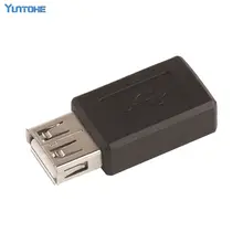 Мини USB 5pin Женский к USB A Тип 2,0 Женский Разъем удлинитель адаптер 300 шт./партия