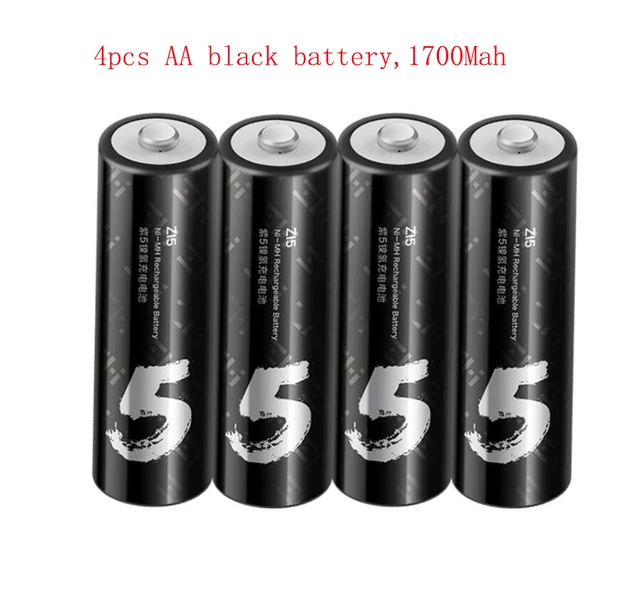  Youpin ZMI ZI7 ZI5 AAA AA 700mAh 1800mAh 1.2V Rechargeable Ni-MH Battery ZIM Power Bank Best quality 