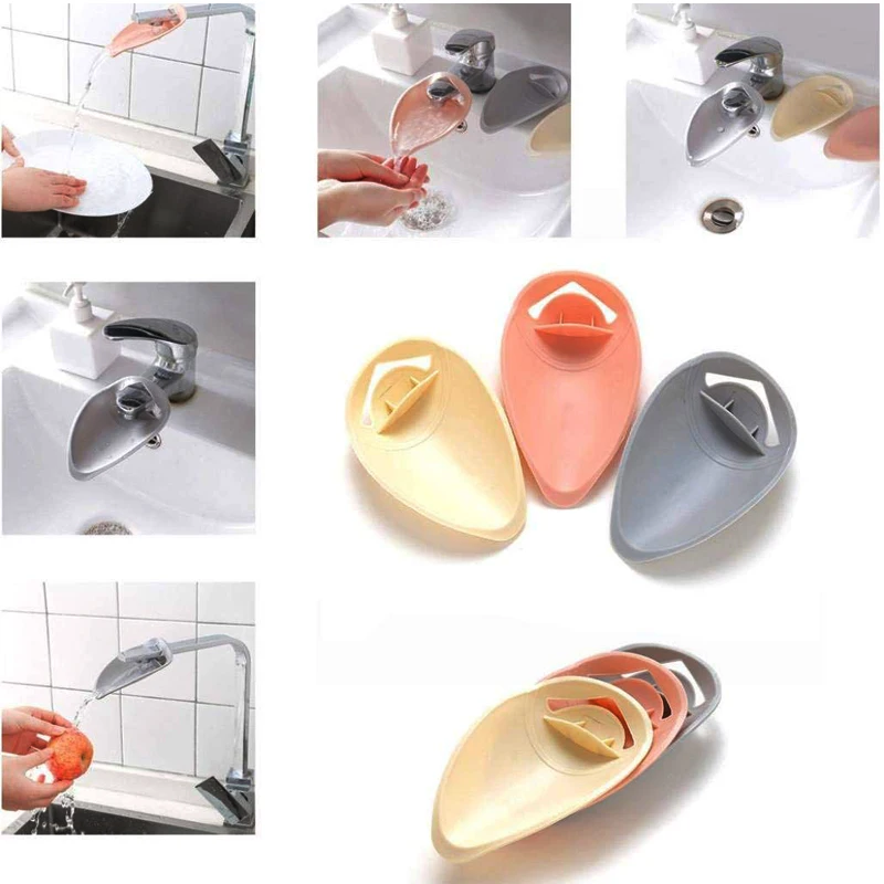 

Faucet Extender Sink Handle Extension Toddler Kid Bathroom Children Hand Washing Tools Tap Extension Bathroom Accessories