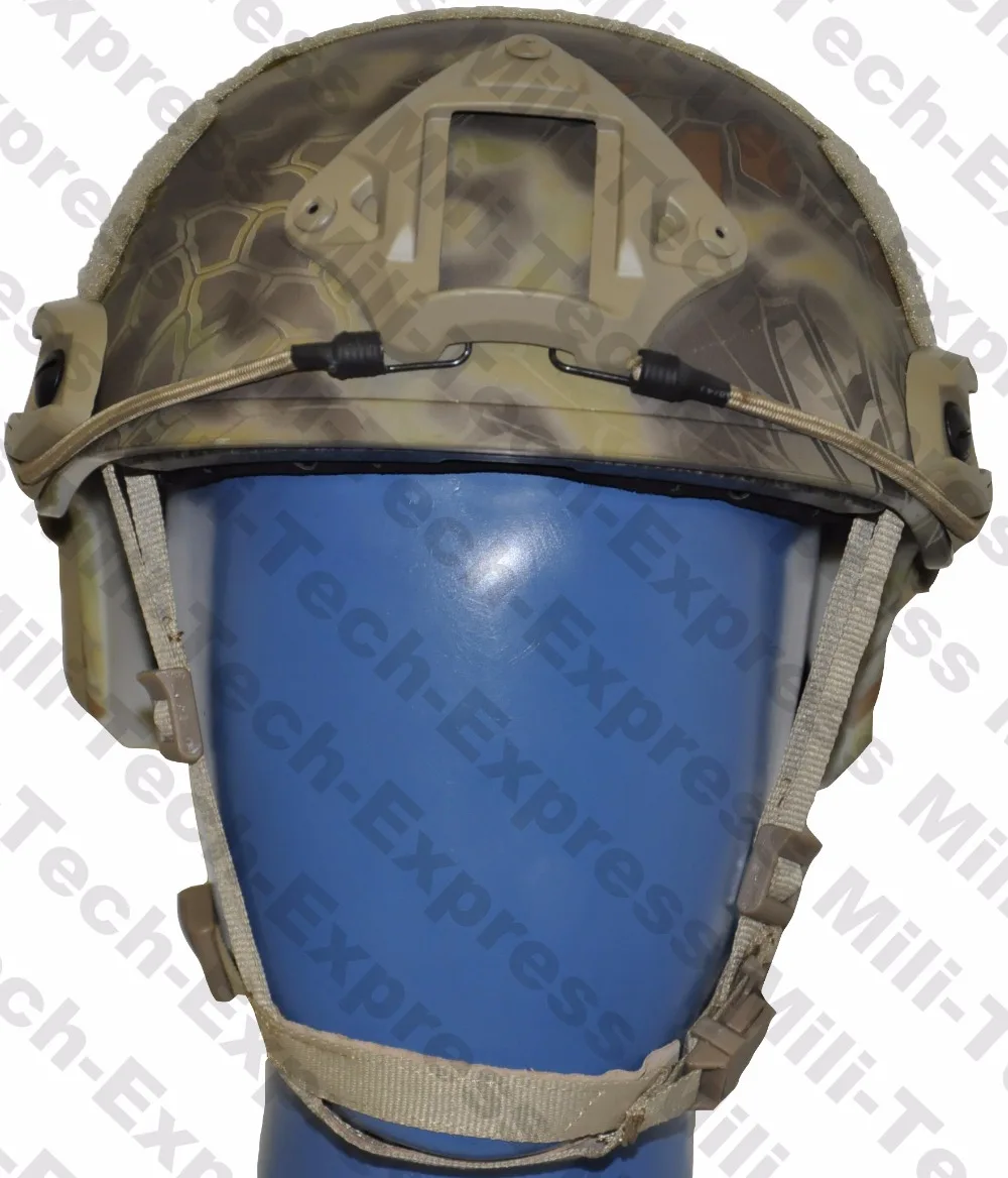 

MILITECH FAST KRYPTEK FA Style Super ABS Airsoft Tactical Helmet Ops Core Style High Cut Training Helmet Ballistic Style Helmet