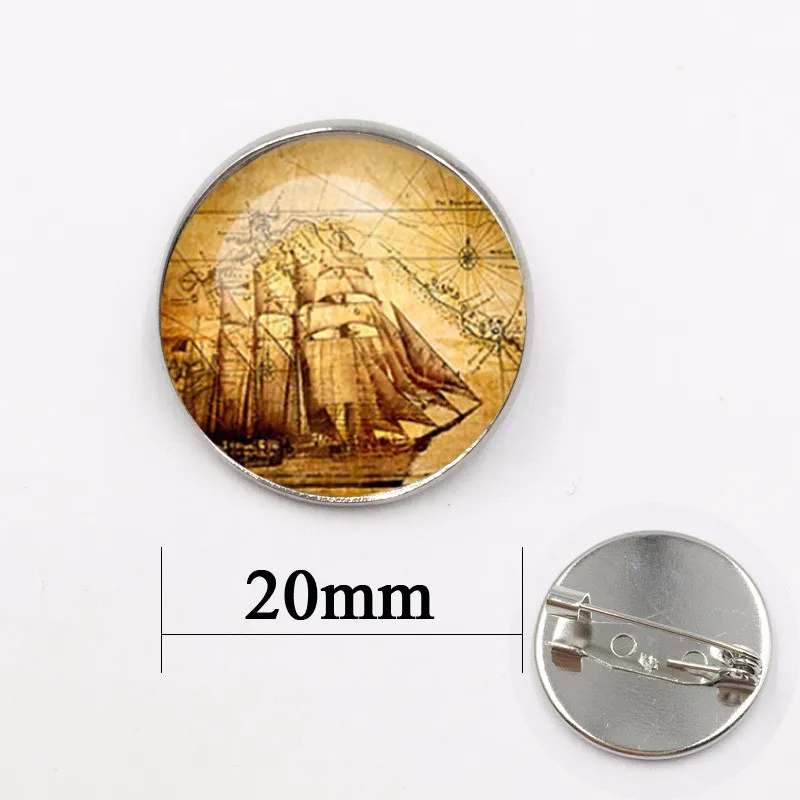 Silver brooch