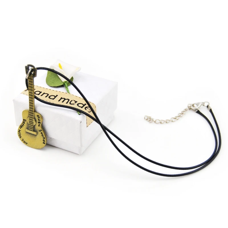 Женское Ожерелье чокер с подвеской в виде гитары|guitar pendant|choker necklacenecklace women |
