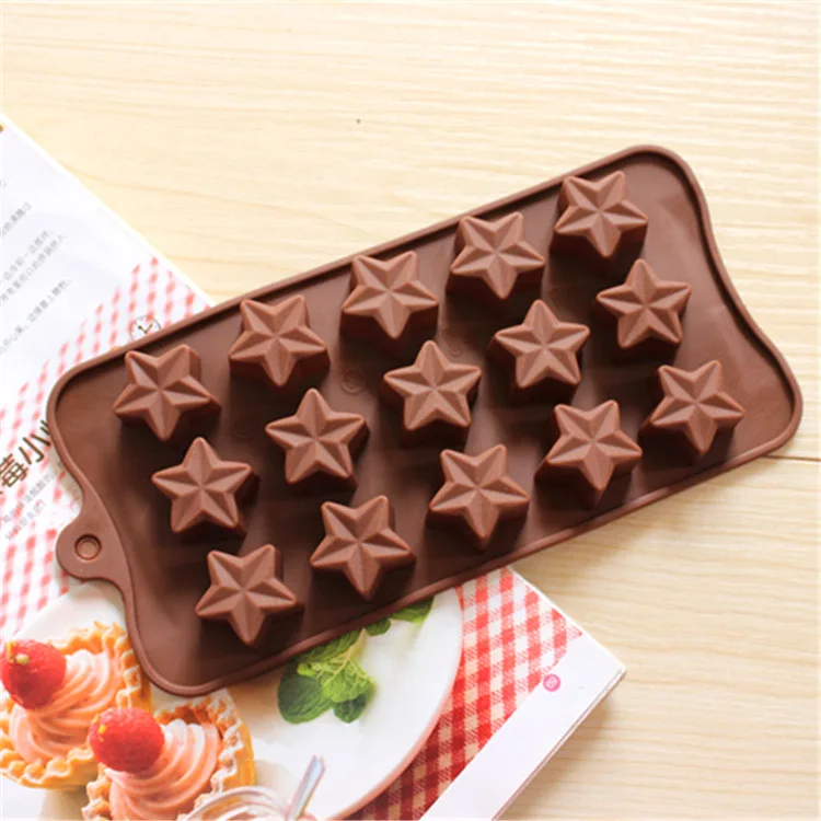 

Star type silicone cake Chocolate Mold Jelly Mold Cake Moulds Bakeware D552