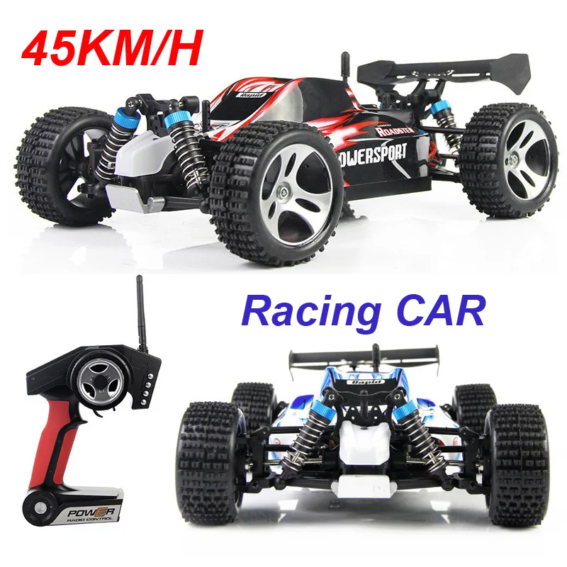 WLtoys A959 электрический Rc автомобиль Nitro 1/18 2 4 ГГц 4WD пульт дистанционного управления
