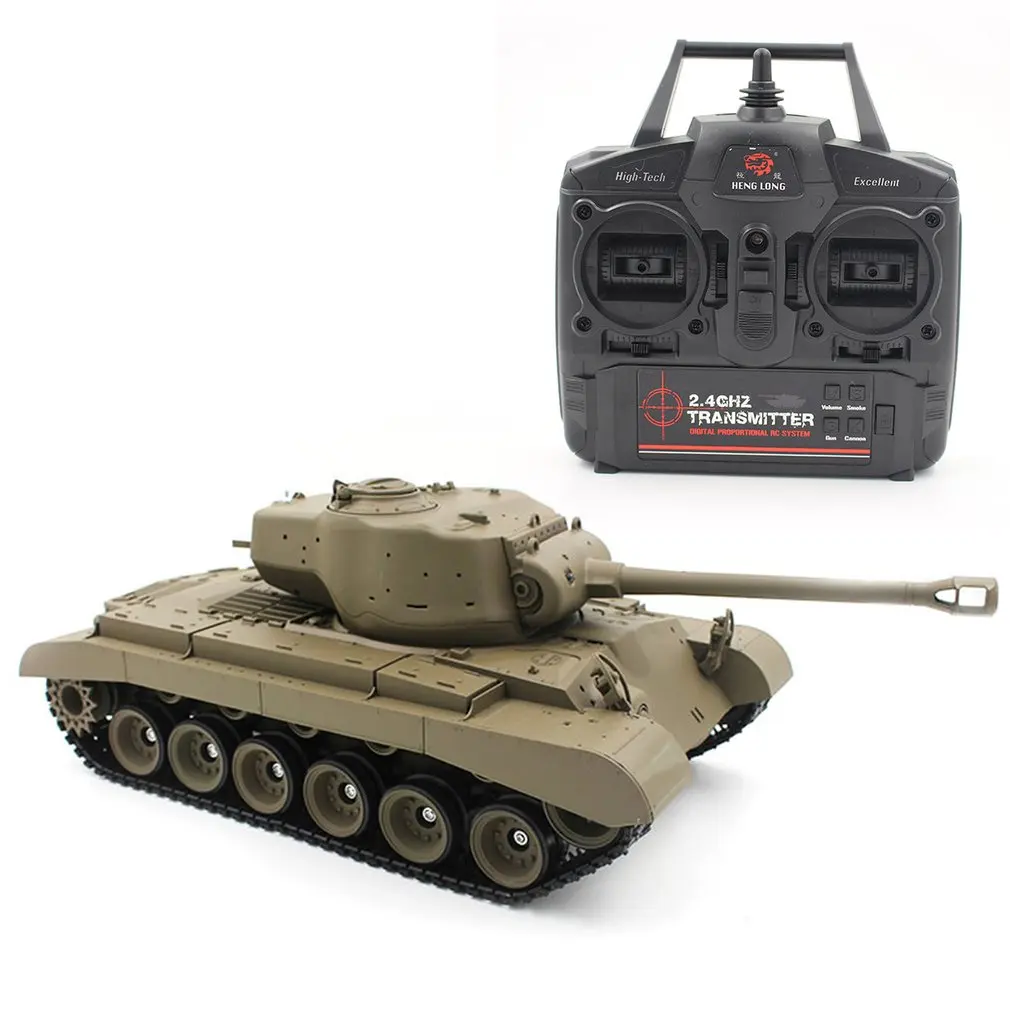 

RC Tank Toy 2.4G Remote Control 1:16 Simulation Heavy AR Battle Tank Models RC Automatic Vehicle Toys Car for Children Boy Gift