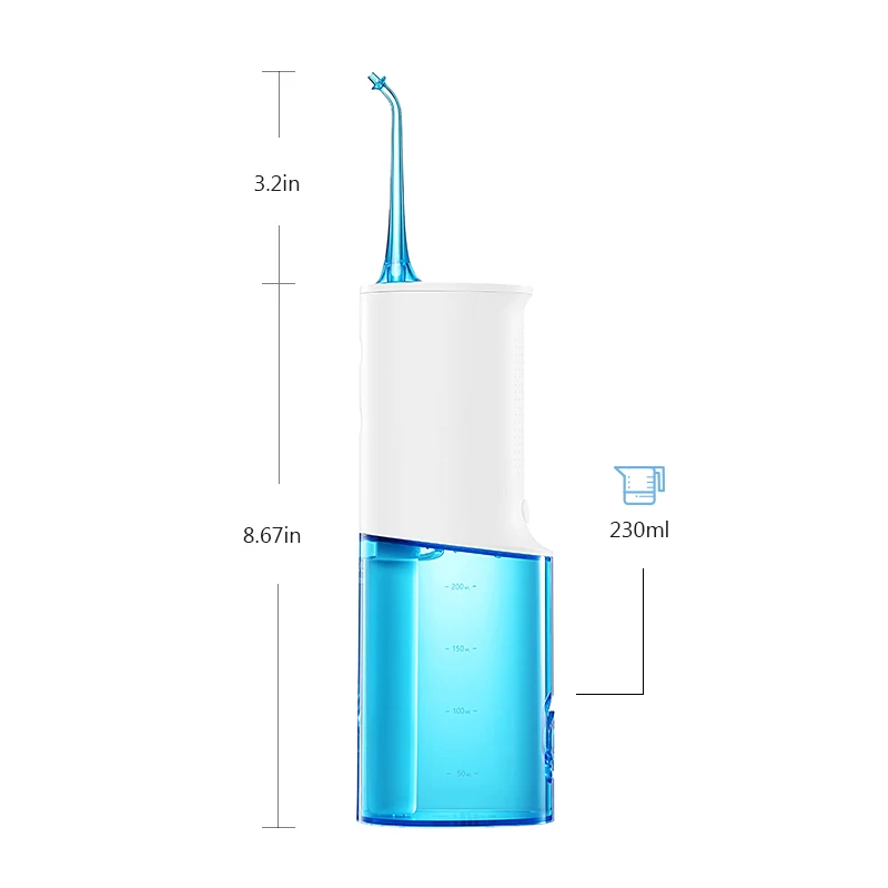  SOOCAS W3 portable oral irrigator USB rechargeable water dental floss 2200mAh irrigator for cleanin