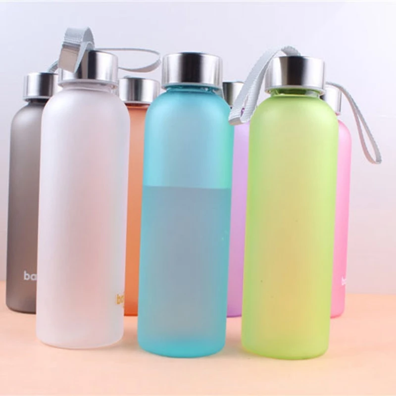 Download Onnpnnq Onnpnnq 600 Ml Solid Color Sport Water Bottle Cylindrical Matte Metal Lid Seal Bottle Outdoor Camping Water Bottle Sports Water Bottle Water Bottlecamping Water Bottle Aliexpress