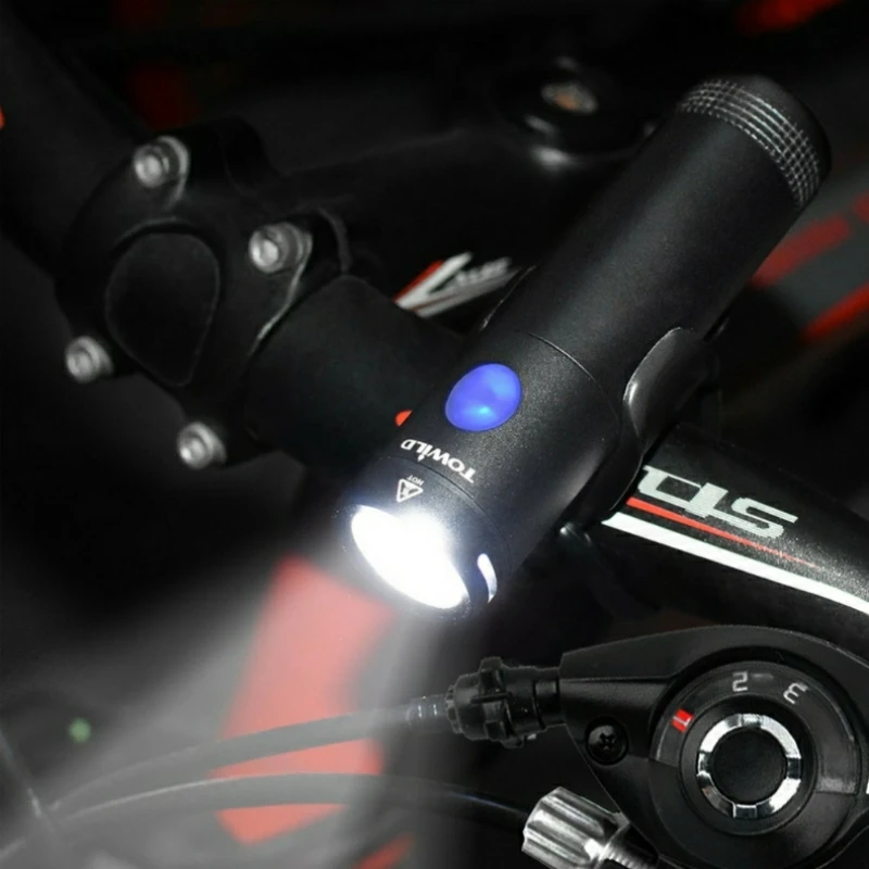 Excellent TOWILD Bicycle Front Light Power Bank Waterproof USB Rechargeable Bike Light Side Warning Flashlight 750 Lumen 2600mAh 6 Modes 1 Excellent TOWILD Bicycle Front Light Power Bank Waterproof USB Rechargeable Bike Light Side Warning Flashlight 750 Lumen 2600mAh 6 Modes 1