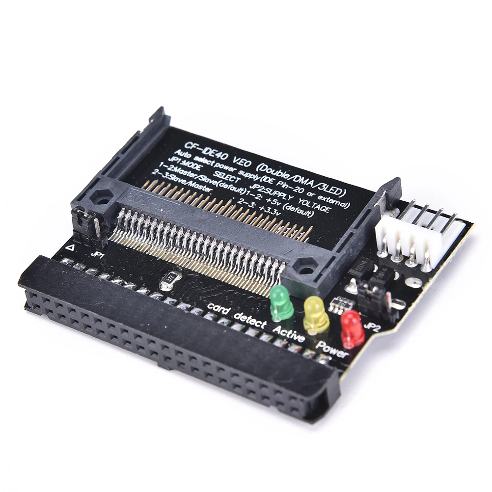 

JETTING New 1pcs IDE 40 Pin Bootable Adapter CF to IDE Adapter Compact Flash CF to 3.5 Female Converter Card