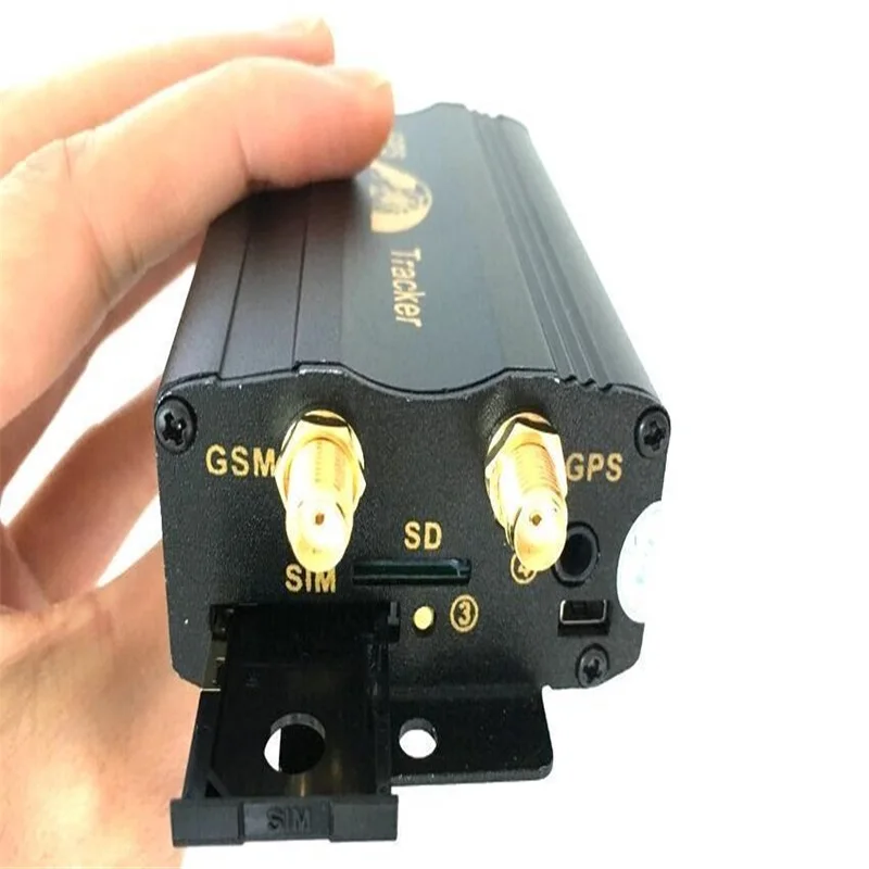 10pcs Vehicle Car GPS Tracker TK103A GPRS Real time tracking GSM tracked car Listen in Google