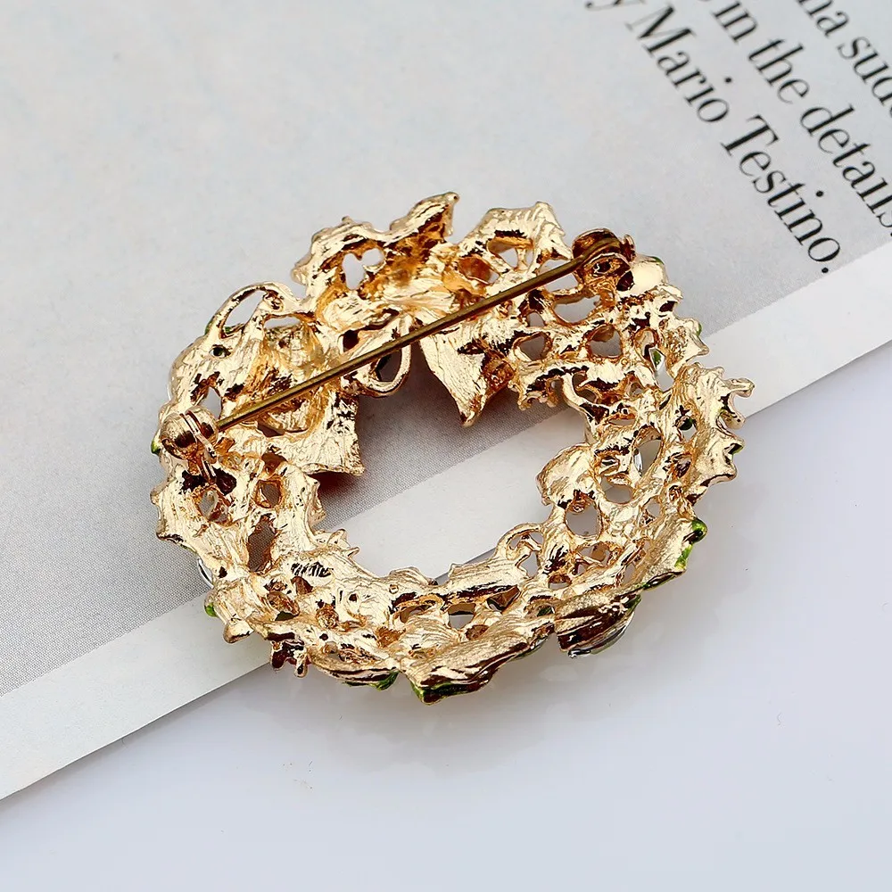 Elegant Rhinestone Brooch