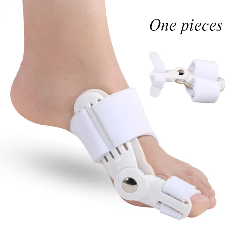 Ортопедическое устройство для ног Eversion Hallux вальгусный сепаратор для пальцев ног ортопедические подтяжки коррекция носка инструменты для ухода за ступнями большой корректор кости большого пальца - Цвет: 1Pcs