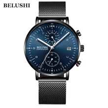 Chronograph Quartz Wrist Watch Men Watches Top Brand Luxury Famous Wristwatch For Male Clock Relogio Masculino Relog Men Hodinky sinobi lovers watch men and women busines watches top brand luxury famous quartz wrist hodinky couple clock relogio masculino