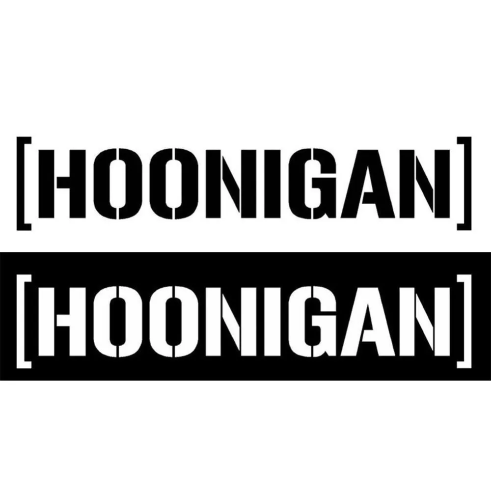 

50*10.5cm HOONIGAN Car Stickers Reflective Car Bumper Stickers Motorcycle Car Styling Decoration Door Body Window Sticker