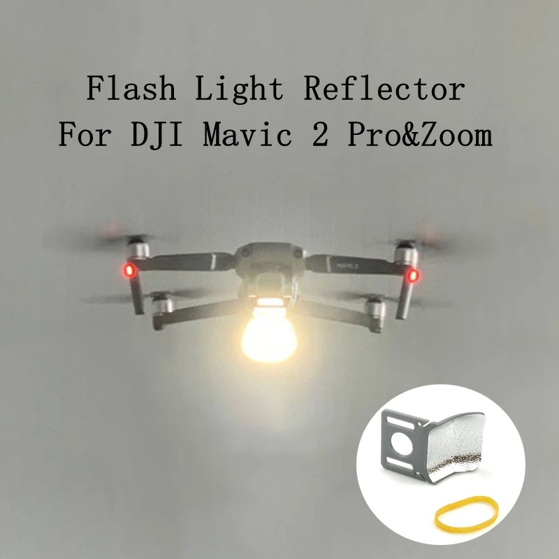 Pgytech – Set Di Gambe Di Atterraggio Rialzate Con LED Per DJI Mavic 2 Pro/Zoom – Protezione Antiurto E Luci Notturne - 3