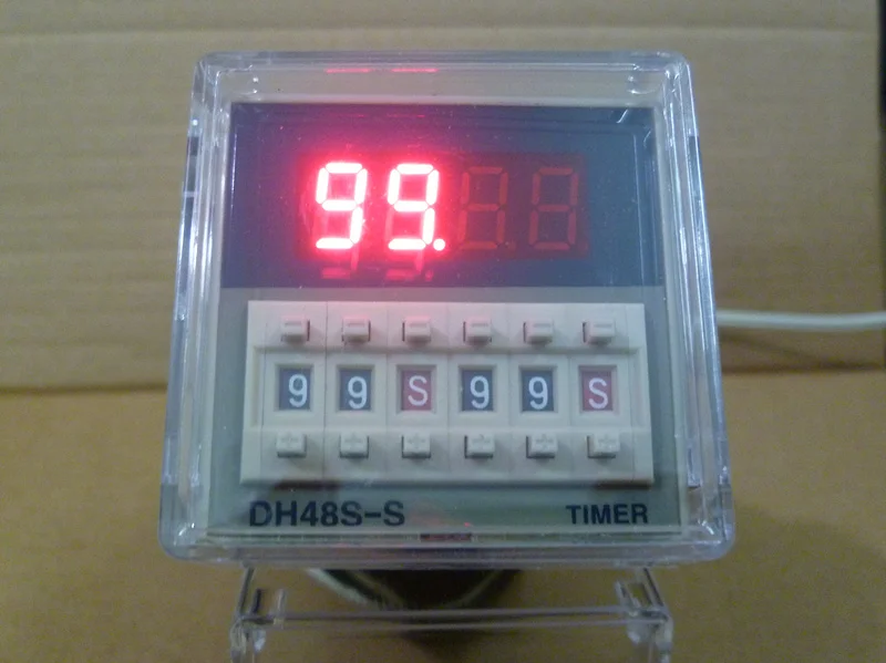 

AC220V DH48S-S Repeat Cycle 3A Multifunction Digital Timer Relay On Delay SPDT