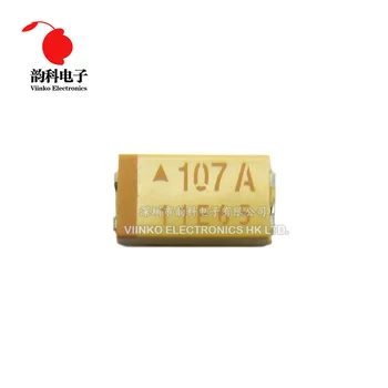 

10pcs C 6032 47uF 10V SMD tantalum capacitor