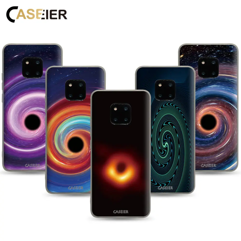 Caseier черная дыра чехол для телефона huawei P Smart 2019 P10 P20 Чехол Mate 10 20 Pro lite Honor 9 8X случаях