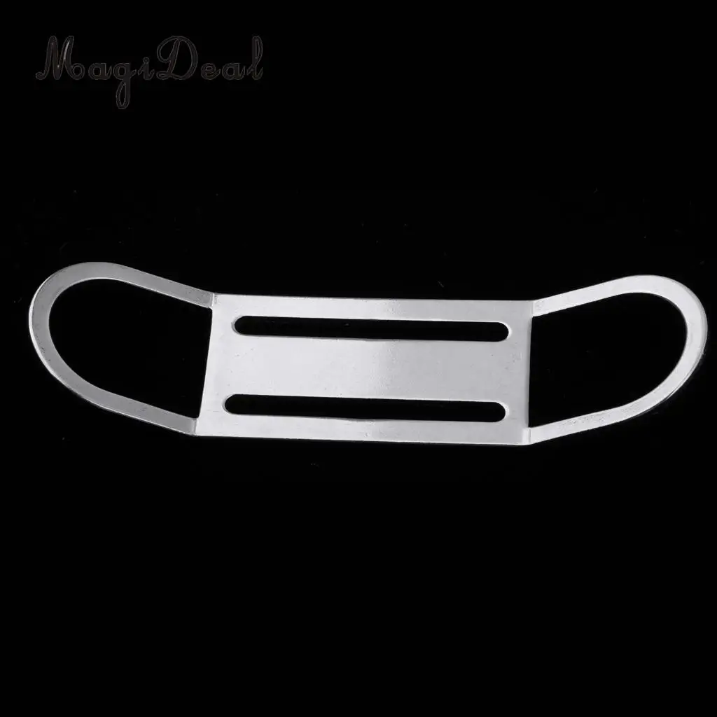 Professional Stainless Steel Scuba Diving Weight Belt Keeper Slide Retainer Standard 2''Webbing Harness Stopper Slider Gear Tool