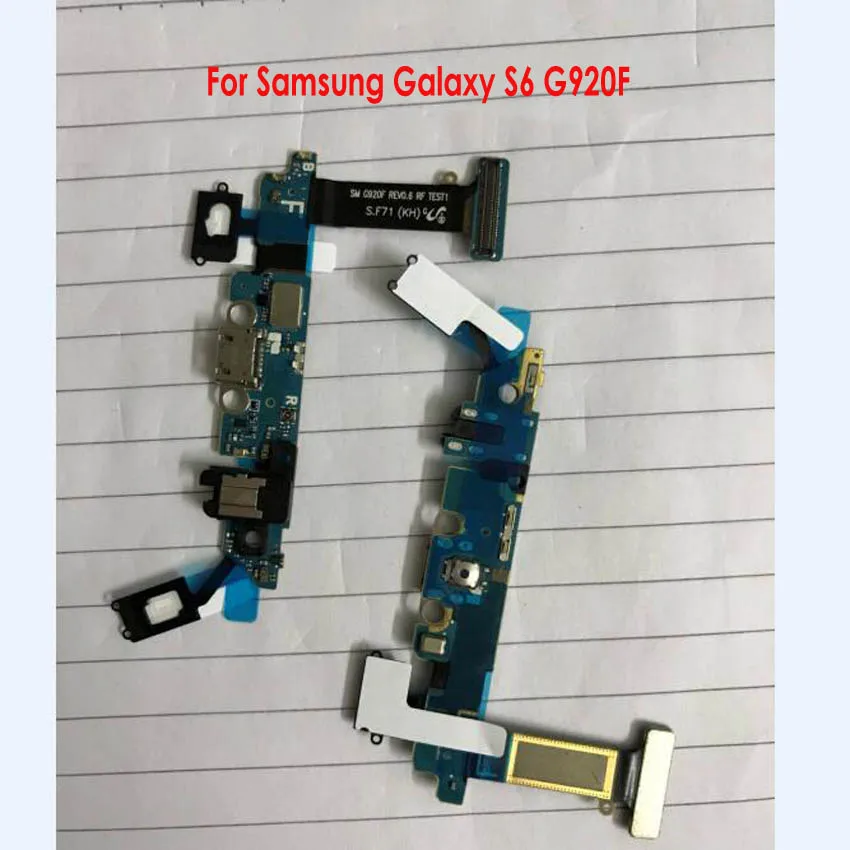 High Quality Charging Flex Cable for Samsung Galaxy S6 G920F Headphone