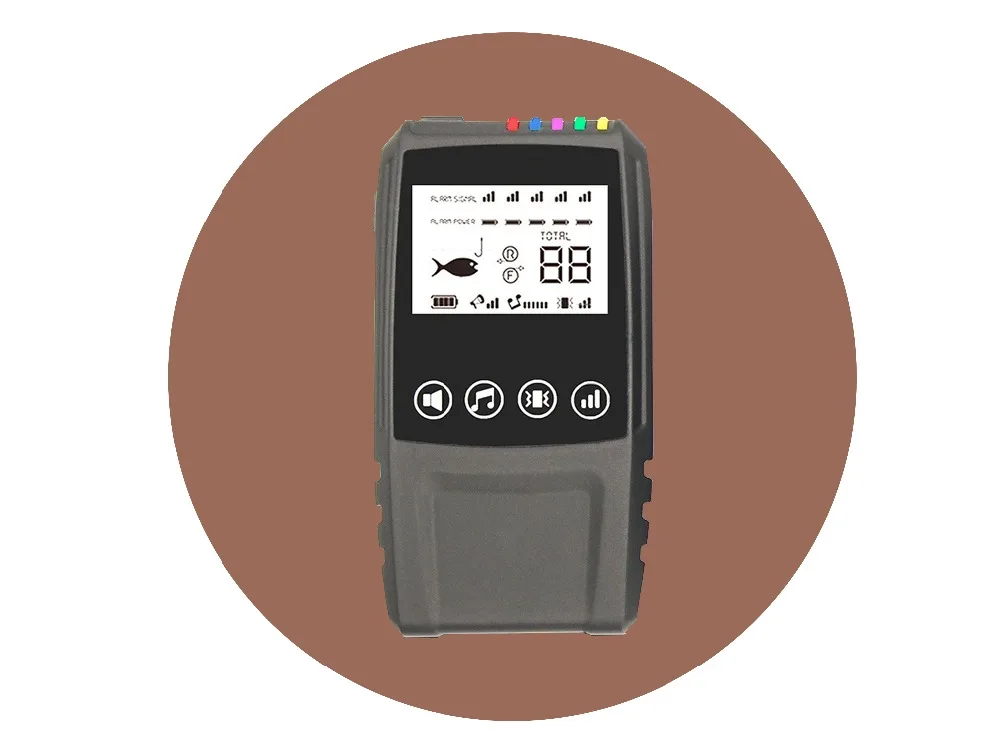 

Free Shipping Single Waterproof Wireless FM08 fishing bite alarm receiver for carp fishing