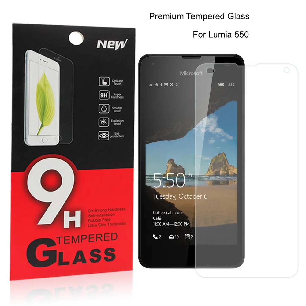 GXE защита экрана Переднее закаленное стекло для Microsoft Nokia Lumia 550 950 XL 950XL 540 640 650 |