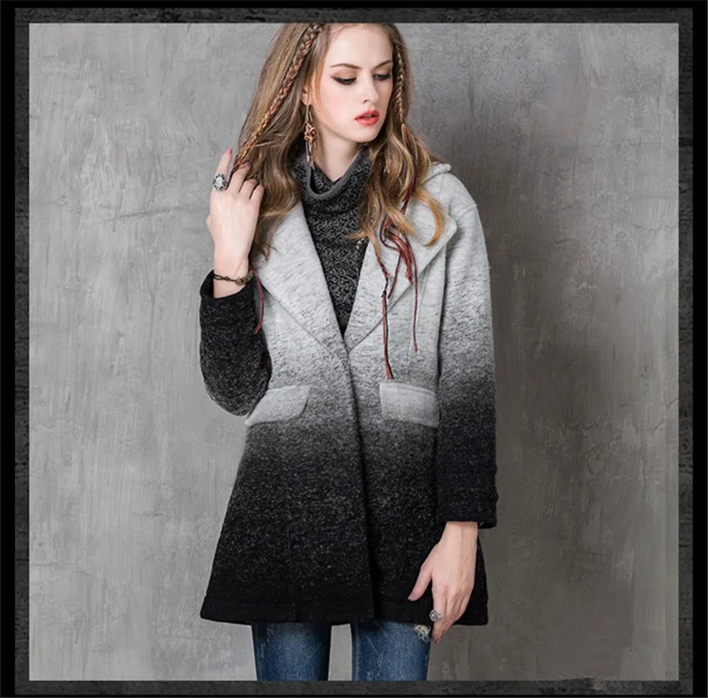 Vintage Warm Women Cashmere Coat 2016 High quality Winter Coat Women Long Sleeve Jacket Winter long Woman coats Cashmere coats (6)