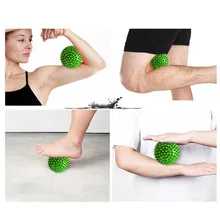 Мяч для упражнений ПВХ мяч для йоги снимает боль мышцы йога мяч Акупунктура мышцы узел фитнес, Пилатес арахисовый мяч