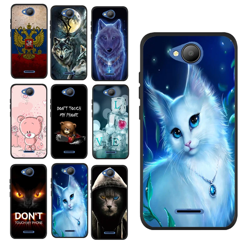 

For BQ 4501 G Charming Pretty Beautiful Cats Print Case for BQ-4501G Fox Easy TPU Cover Animal Cases