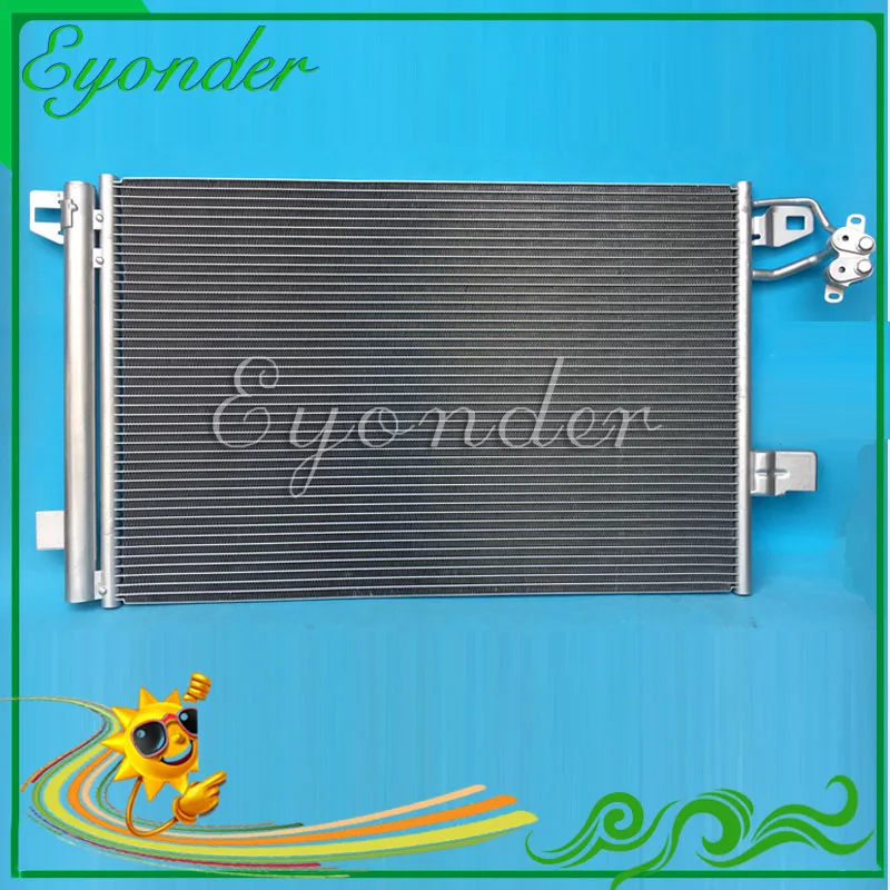 

AC Air Conditioning Condenser for VW Volkswagen MULTIVAN V TRANSPORTER T5 CARAVELLE Mk V Bus 7H0820411B 7H0820411D 7H0820411C