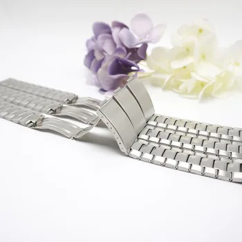 

new straps bracelet relojes hombre 2020 Folding buckle metal watch strap 18mm watchbands 18mm for women watchband 18 X053