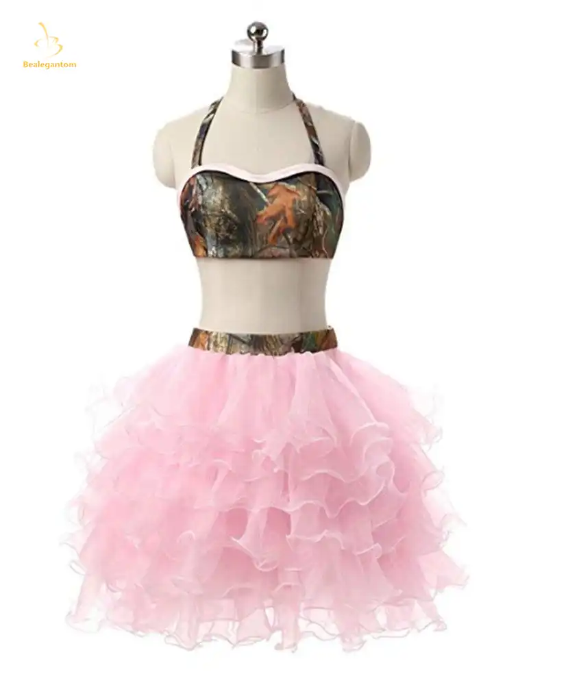 ruffle homecoming dress