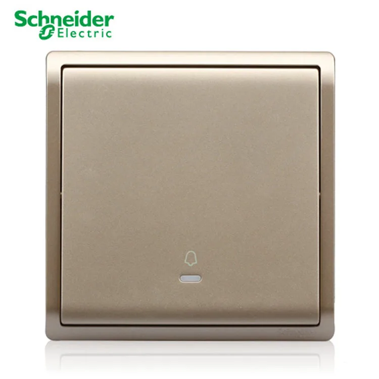 Schneider Electric, a single associated wall switch panel doorbell